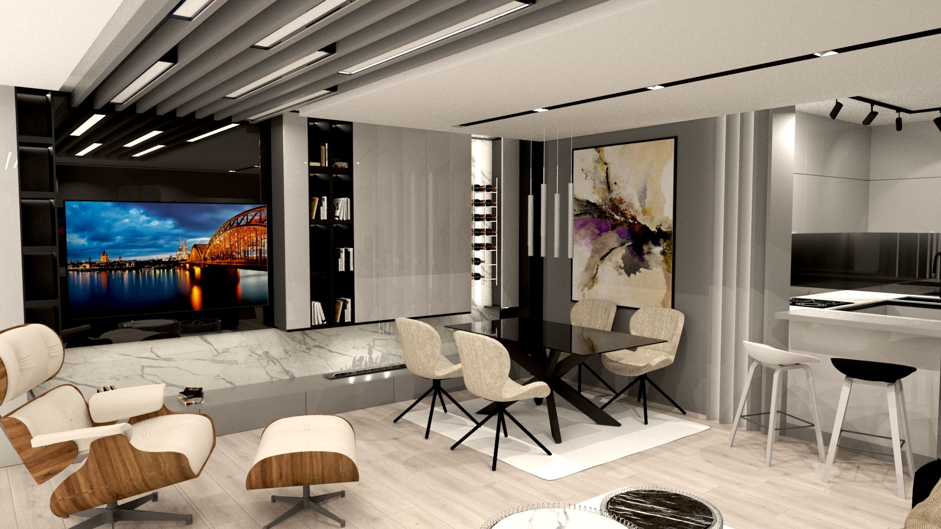 Екстравагантен апартамент